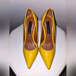 Steve Madden 3.5 in Pumps, Sz 8, Yellow